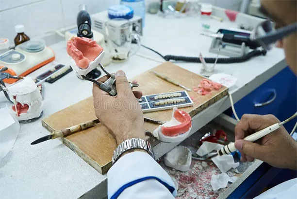 Environnement technique du laboratoire Dentaline